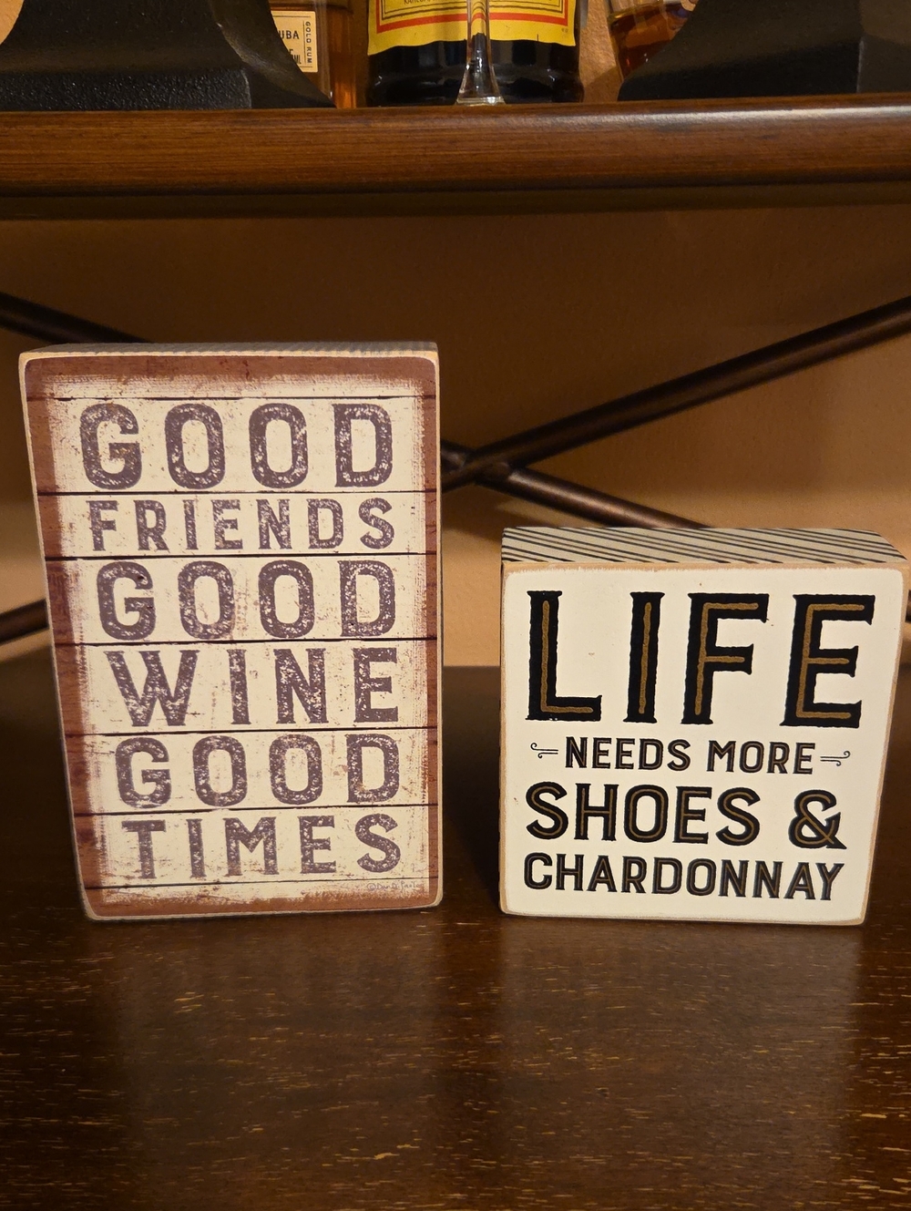 Wine Theme Wooden Wall Signs